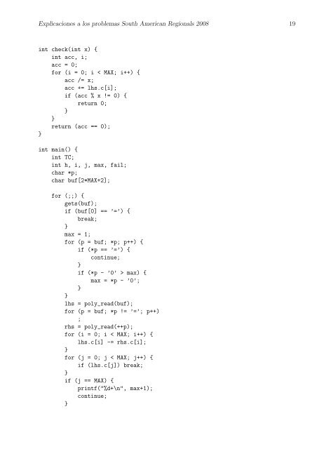 Soluciones y Explicación de los problemas ACM ... - ICPC Bolivia