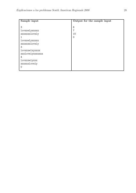 Soluciones y Explicación de los problemas ACM ... - ICPC Bolivia