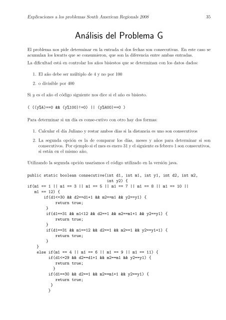 Soluciones y Explicación de los problemas ACM ... - ICPC Bolivia