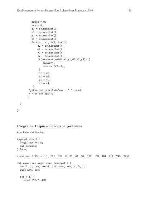 Soluciones y Explicación de los problemas ACM ... - ICPC Bolivia