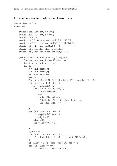 Soluciones y Explicación de los problemas ACM ... - ICPC Bolivia