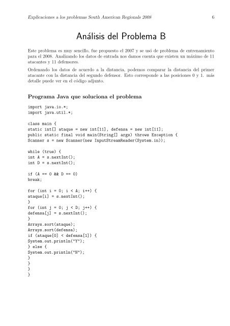 Soluciones y Explicación de los problemas ACM ... - ICPC Bolivia