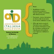 Come affrontare (il problema) - Associazione Italiana Dislessia