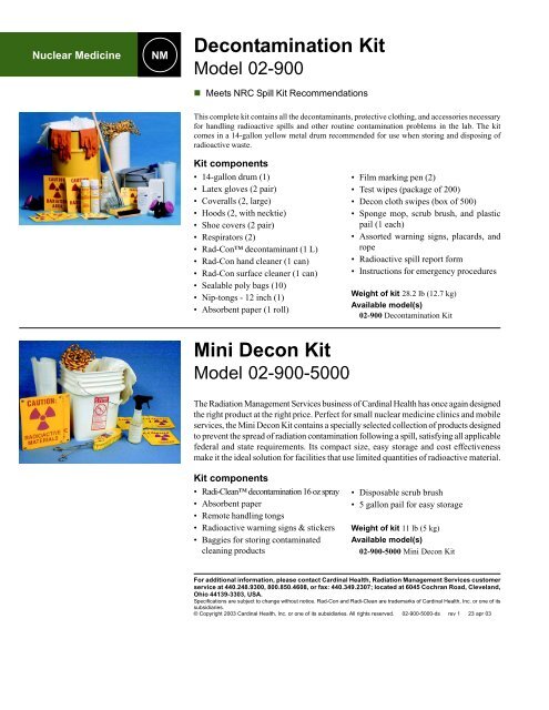 Counting Accessories and Decontamination Supplies - Elimpex