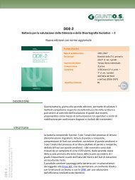 DDE-2 Batteria per la valutazione di Dislessia e ... - Giunti OS