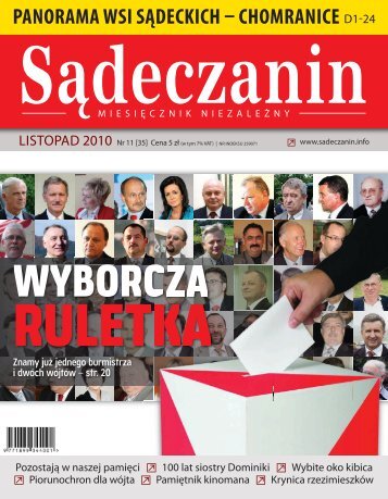 Zobacz pełne wydanie (PDF) - Sądeczanin