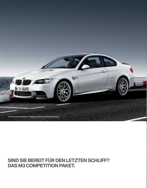 DER BMW M3. COUPÉ UND CABRIO. - BMW Deutschland