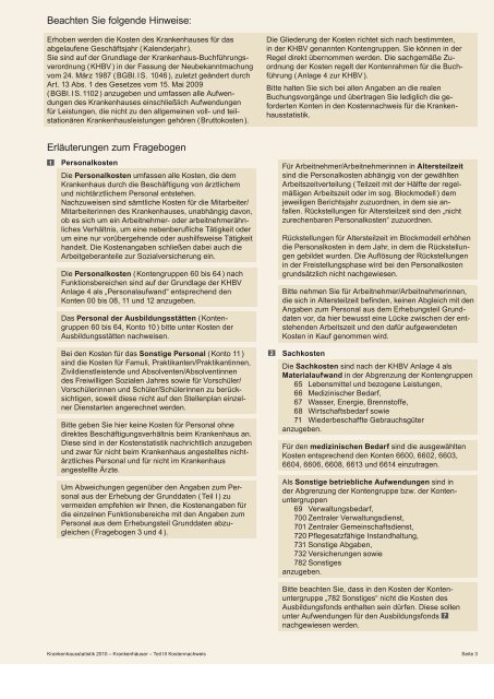 Teil III - Kostennachweis der Krankenhäuser [Download,*.pdf, 0