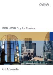 DKG - DVG Dry Air Coolers - GEA Searle