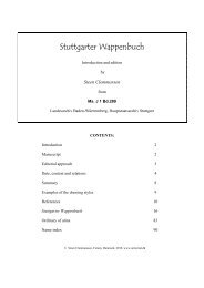 Stuttgarter Wappenbuch - MEDIEVAL ARMORIALS - rolls of arms