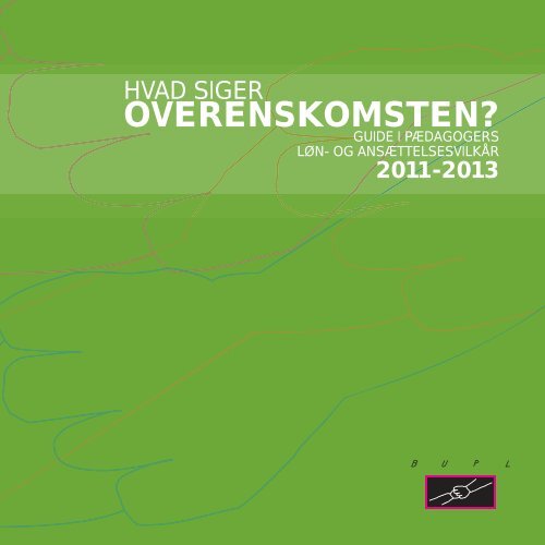 overenskomsten? - Bupl