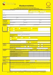 Formular til skadeanmeldelse (pdf) - SOS International