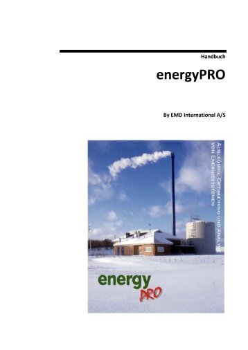 Handbuch energyPRO - EMD International AS.