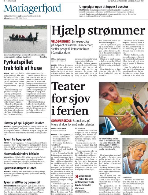 Teater for sjov i ferien - LittleBigHelp