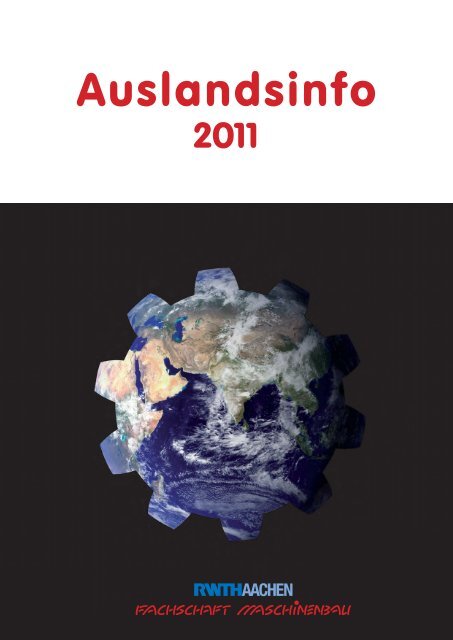Auslandsinfo 2011 - Fachschaft Maschinenbau