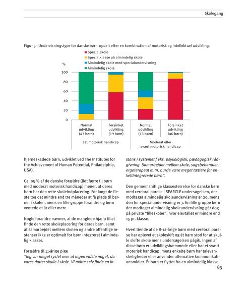 Børn med cerebral parese i Danmark - Statens Institut for ...