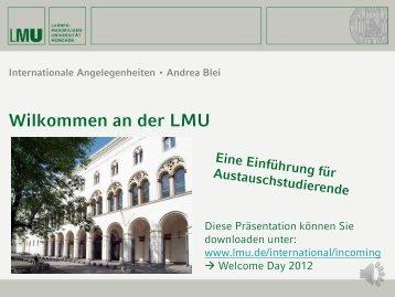 Präsentation Einführungsveranstaltung Deutsch 2012/13 - Ludwig ...