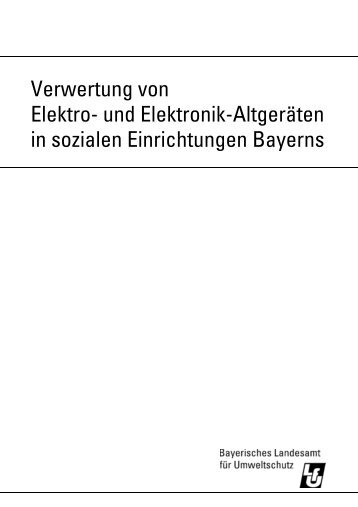 Verwertung von - Abfallratgeber Bayern