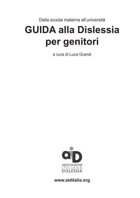 Guida - Associazione Italiana Dislessia