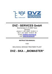 DVZ - SERVICES GmbH DVZ - SKA - „BIOMASTER“ - MS Engineering