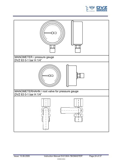 DVZ - SERVICES GmbH DVZ - SKA - „BIOMASTER“ - MS Engineering