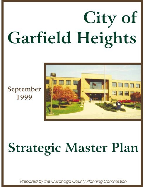 Garfield Heights Master Plan Cuyahoga County Planning