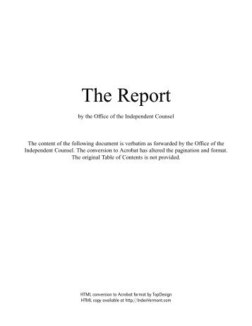 The Starr Report - Lou Frey Institute