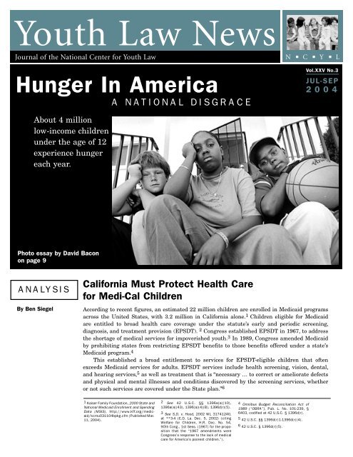 Wanted! - National Center for Youth Law