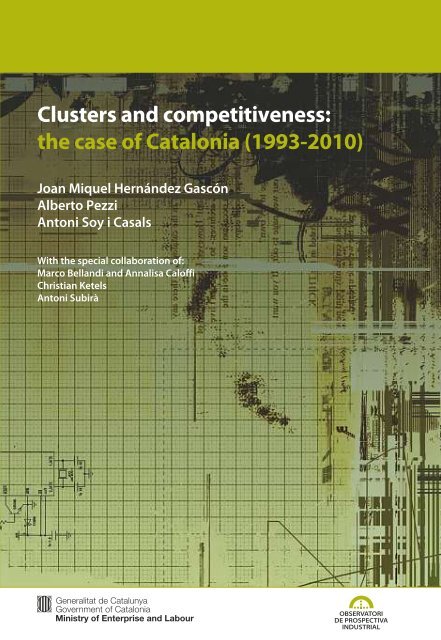 Clusters and competitiveness - PRO INNO Europe