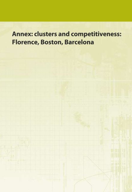 Clusters and competitiveness - PRO INNO Europe
