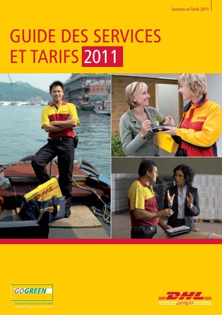 GUIDE DES SERVICES ET TARIFS 2011 - DHL | France