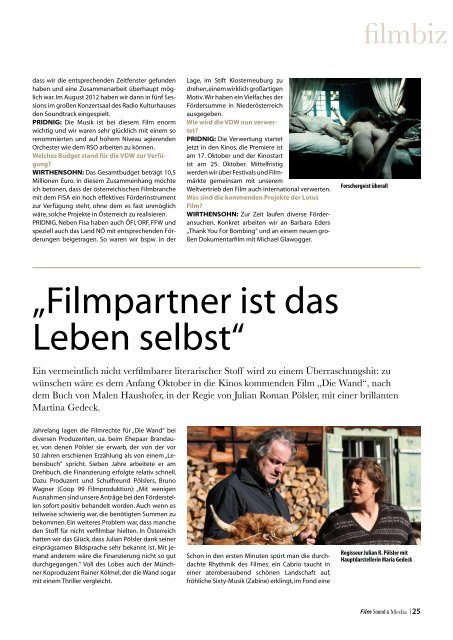 50 Jahre Viennale - Film and Music Austria