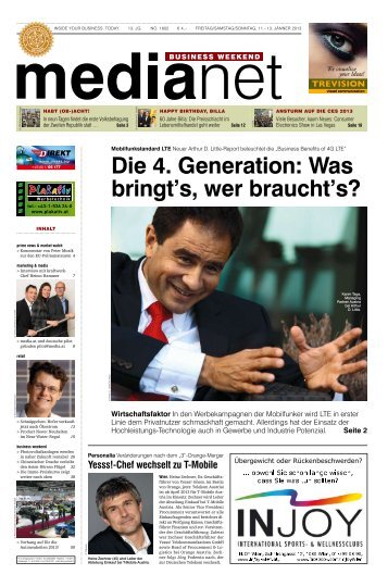 Die 4. Generation: Was bringt's, wer braucht's? - MediaNET.at