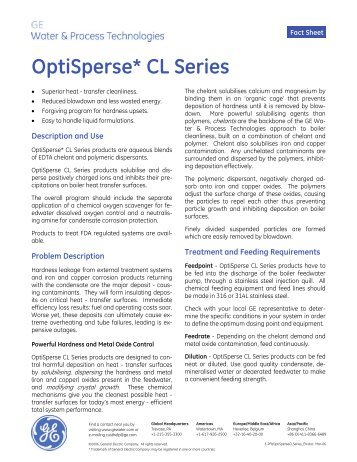 OptiSperse CL Series Fact Sheet - English - Hyxo