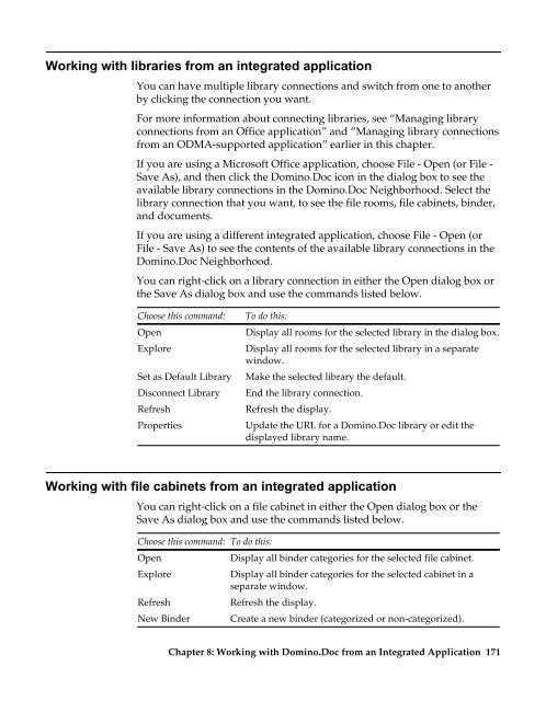 Domino.Doc 3.5 User's Guide - Lotus documentation - Lotus software