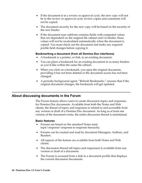 Domino.Doc 3.5 User's Guide - Lotus documentation - Lotus software