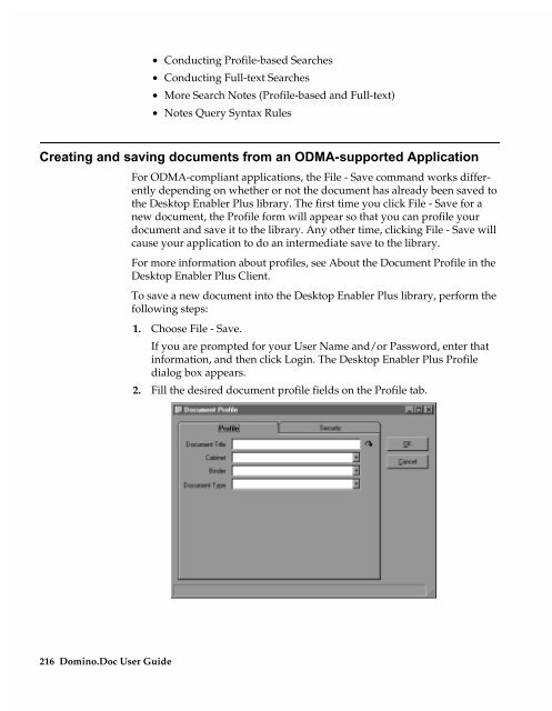 Chapter 7 Working with Domino.Doc from a Browser - Lotus ...