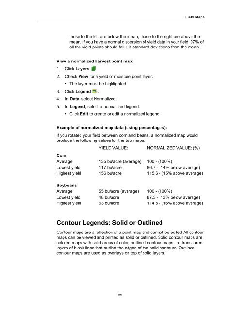 (Yield) Maps - StellarSupport - John Deere