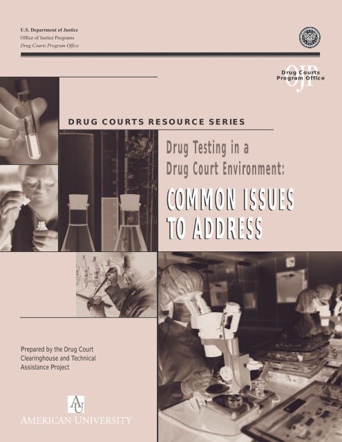 Drug Testing in a Drug Court Environment - National Criminal ...