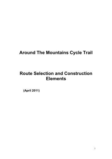 Around the Mountain Cycle Trail - Southland District Council