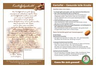 Kartoffelgedicht Kartoffel â Gesunde tolle Knolle - Elli Markt