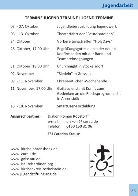 Oktober - November 2012 - Willkommen in der Kirchengemeinde ...