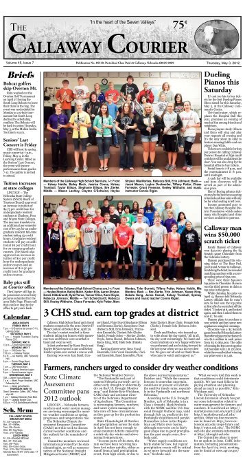 5-3-12 Courier e-Edition - Callaway Courier