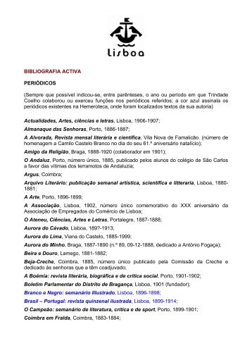 BIBLIOGRAFIA ACTIVA PERIÓDICOS - Hemeroteca Digital