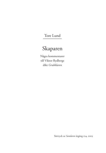 Fulltext (PDF) - Viktor Rydberg