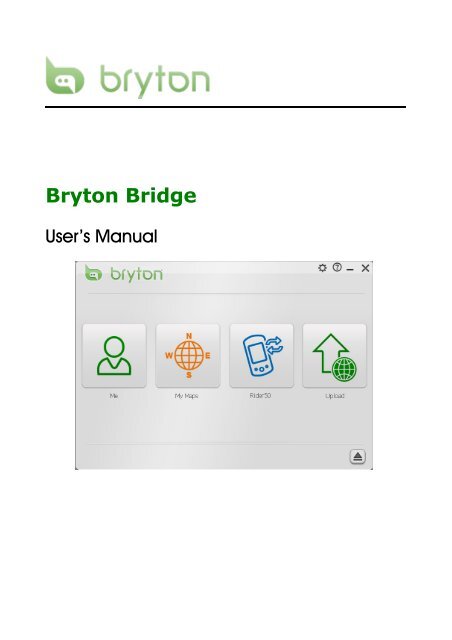 Bryton Bridge UM