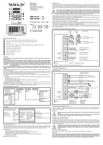 DMP 48 AS - Dold GmbH