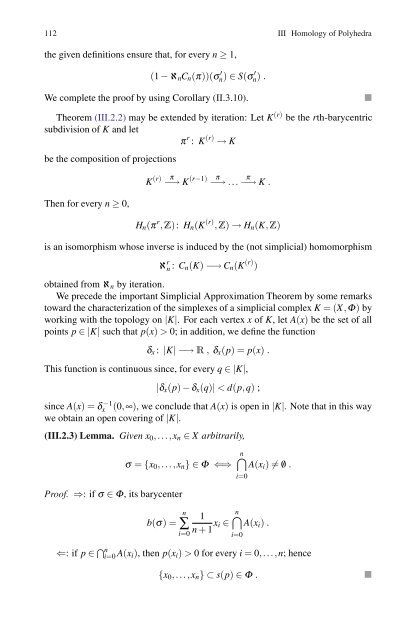 Simplicial Structures in Topology