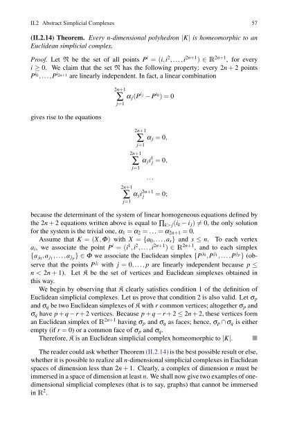 Simplicial Structures in Topology