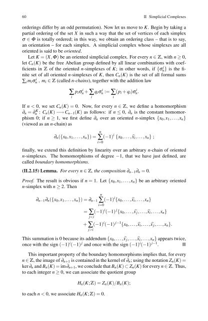 Simplicial Structures in Topology